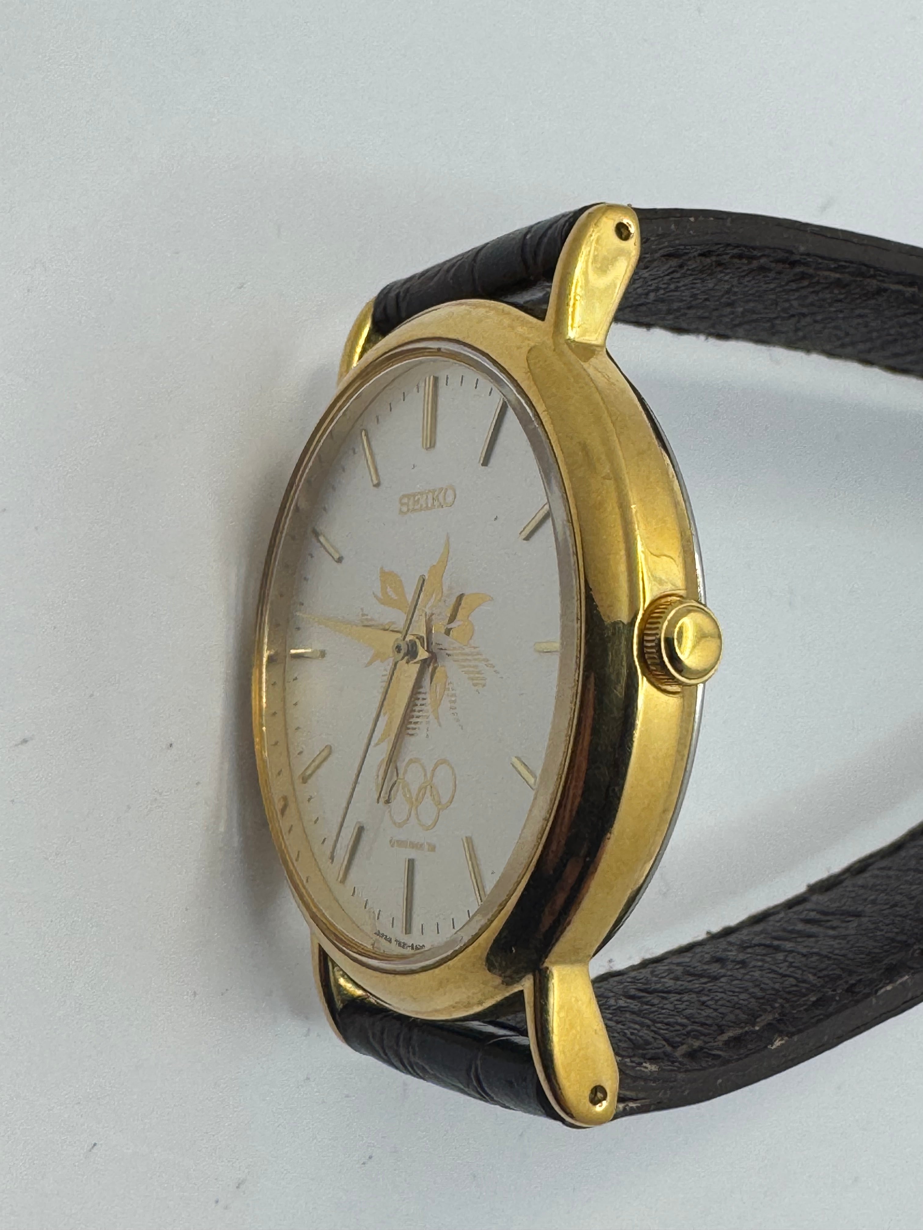 Seiko Nagano Olympic Commemorative Watch 1998 – Ref. 7N21-8A00