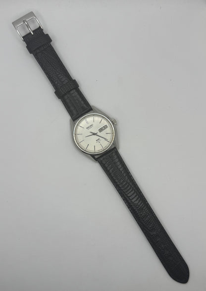 King Seiko Special 5256-8010 – Caliber 5256A, Daini Seikosha – the last King Seiko – service anniversary watch of Nagoya Neji Seisakusho, March 1975 – freshly serviced