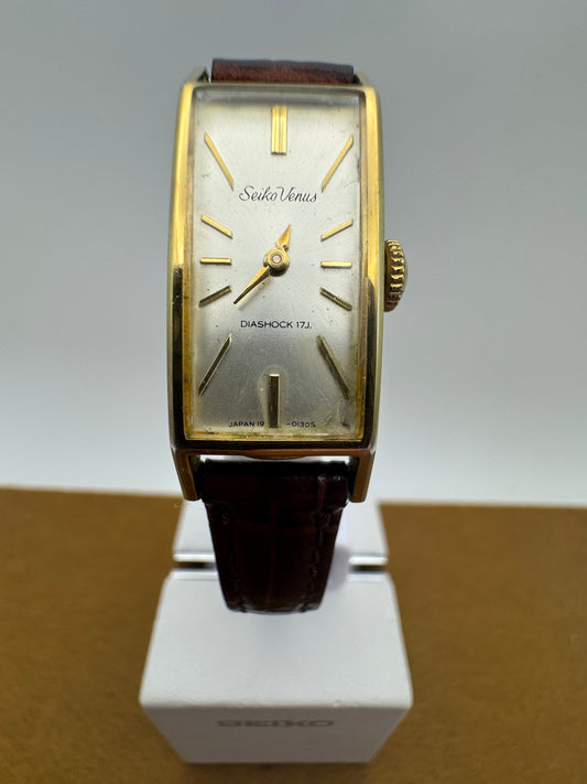 Seiko Venus – Diashock 17 Jewels – Handaufzug Damenarmbanduhr (November 1965)