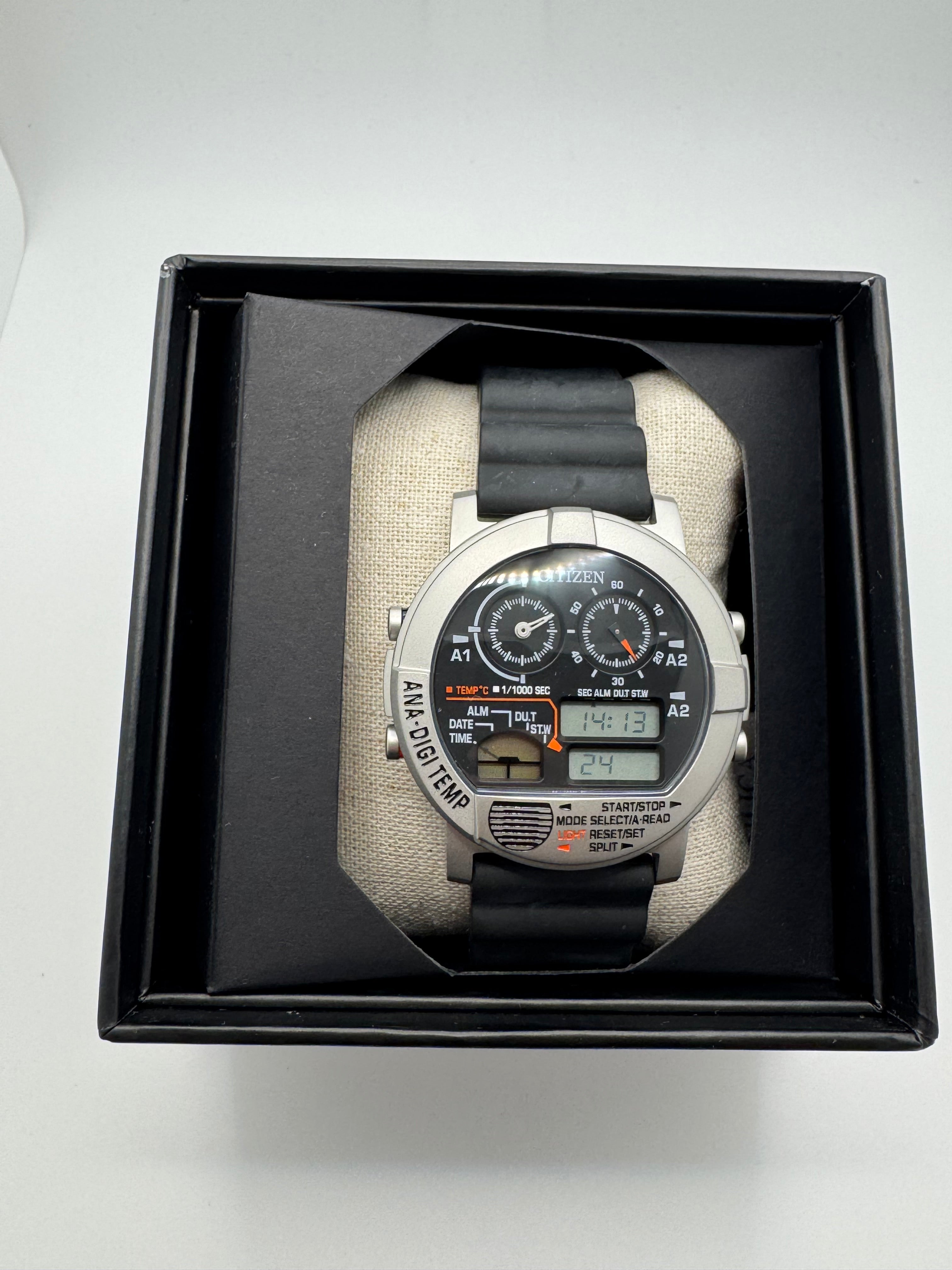 Citizen Ana-Digi Temp JDM Ref. 8989-S125073 – Japanese Microbrands