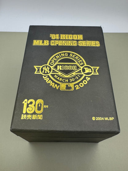 Ricoh MLB Opening Series 2004 – New York Yankees vs. Tampa Bay Devil Rays – limitierte Japan-Eventuhr – NOS Full Set