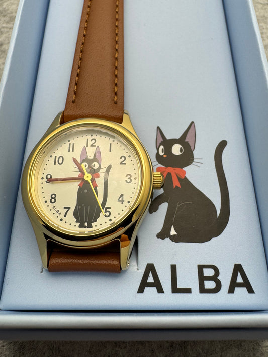 Seiko ALBA ACCK405 - Studio Ghibli "Kiki's Delivery Service", Jiji - unworn in original packaging with Japanese warranty card