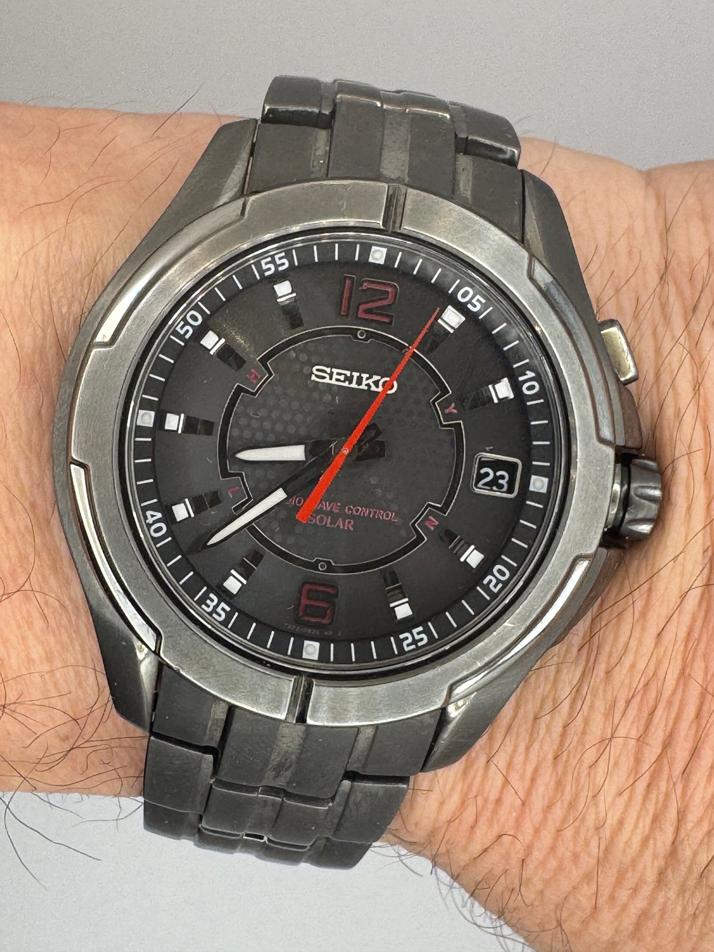 Seiko Radio Wave Control Solar Titanium – Limited Edition (Nr. 66/100, Ref. 7B22-0BB0)