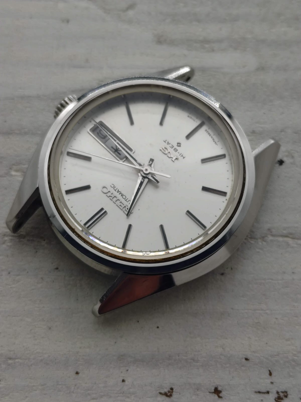 King Seiko Hi-Beat 5626-7113 – Caliber 5626A, Suwa Seikosha – Stainless steel – June 1974 – freshly serviced