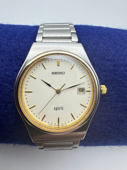 Seiko Spirit 5P32-6B30 – Vintage Quarz (Made in Japan, Januar 1987)
