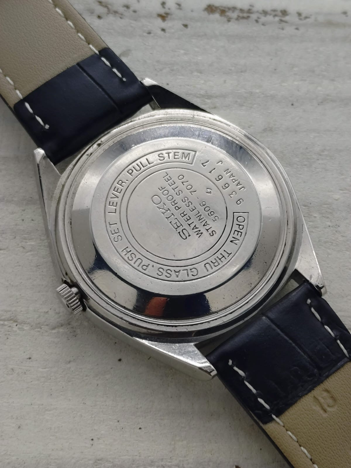 Seiko Lord Matic 5606-7070 – Calibre 5606A, 23 rubis, Suwa Seikosha – Boîtier monocoque – Mars 1969 – fraîchement révisée
