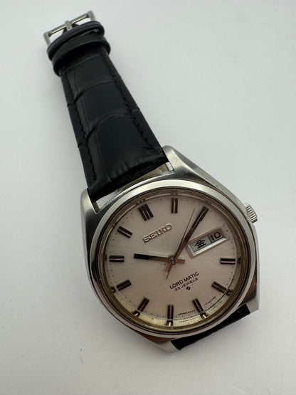 Seiko Lord Matic 5606-7070 – Calibre 5606A, 23 rubis, Suwa Seikosha – Boîtier monocoque – Mars 1969 – fraîchement révisée