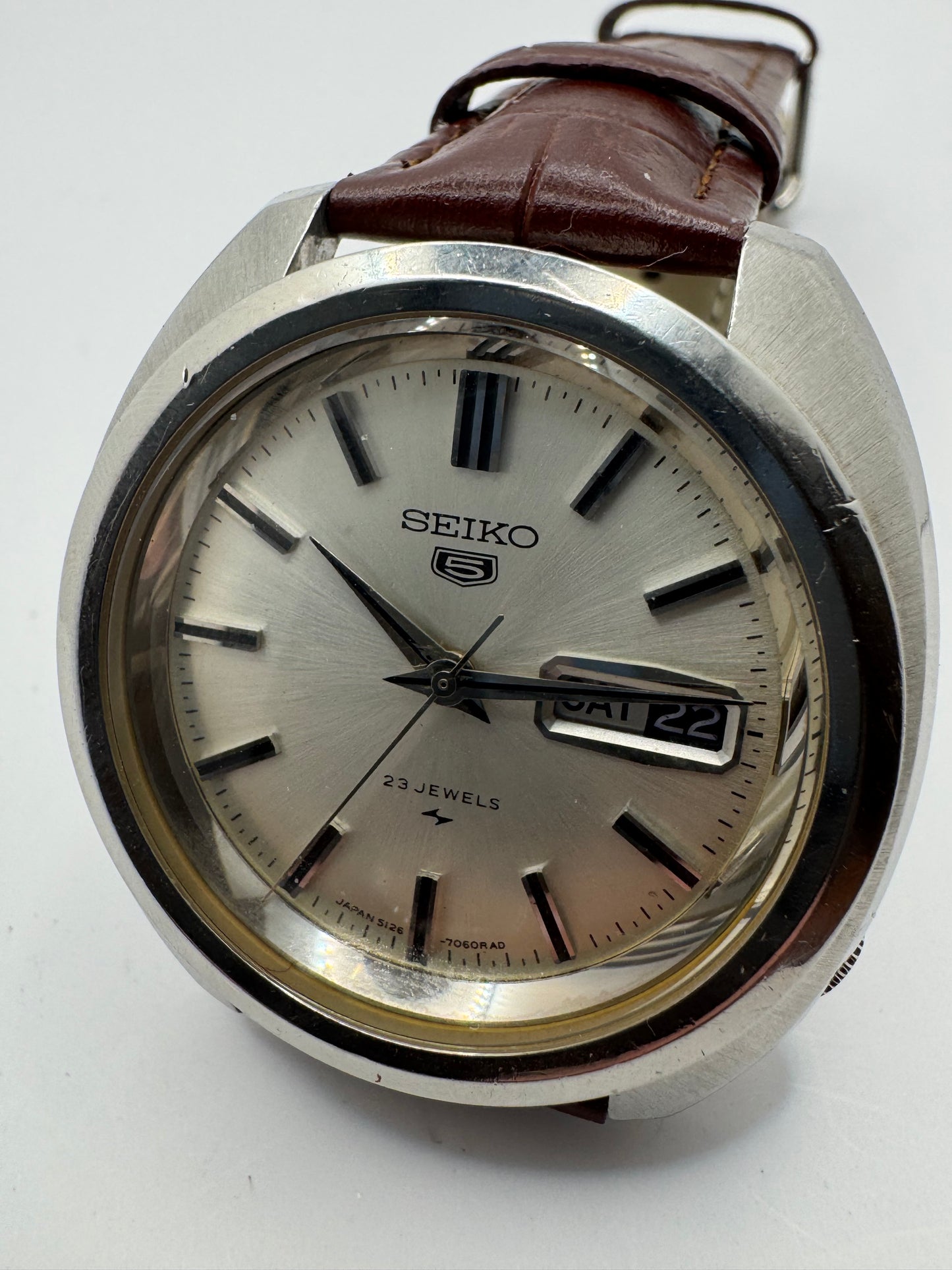 Seiko 5 Referenz 5126-7020 – Automatik Day-Date – Dezember 1968