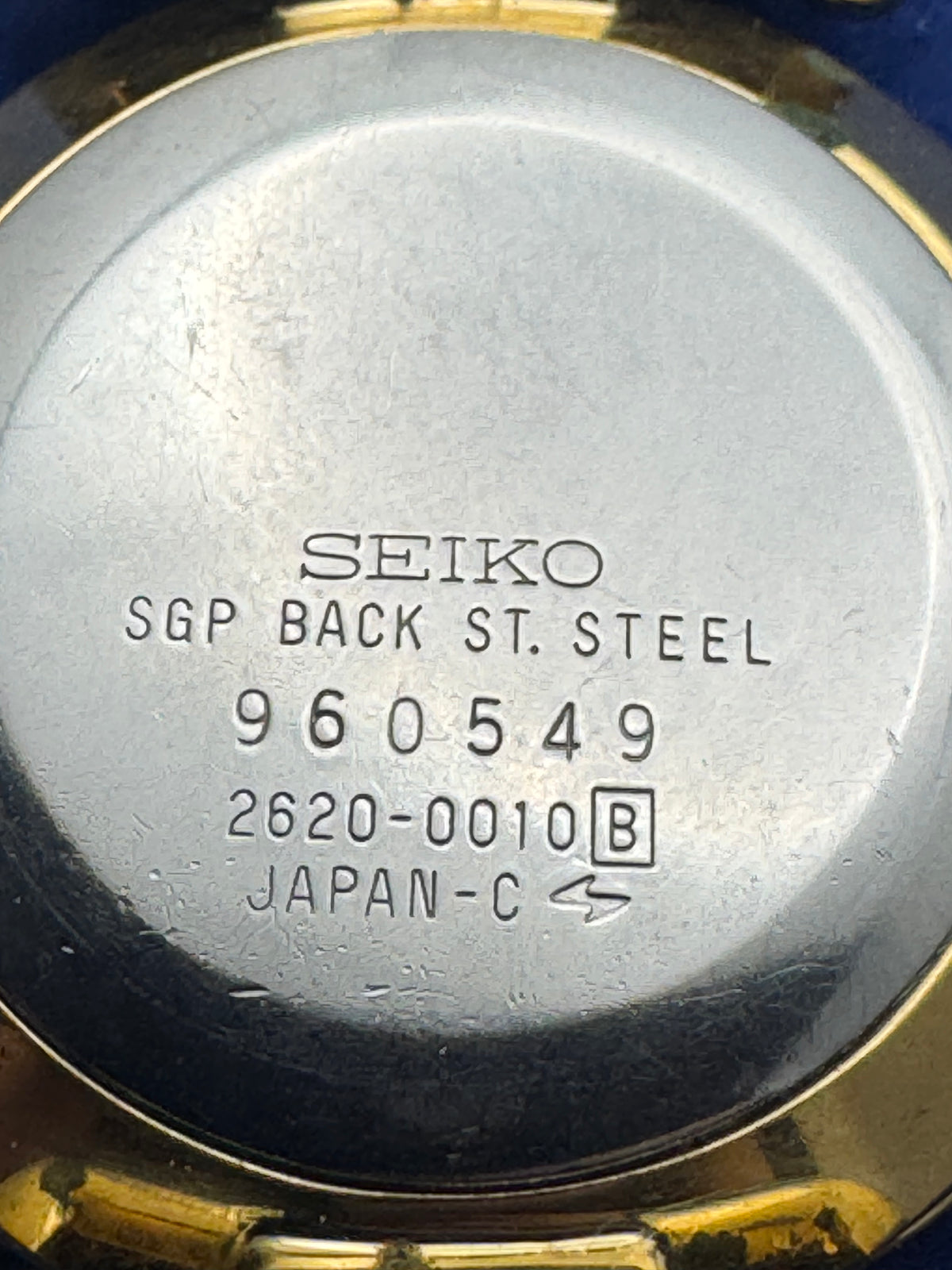 Seiko Quartz 2620-0010 – June 1979 – Cal. 2620 from Daini Seikosha – Roman numerals, only 6.2mm thin