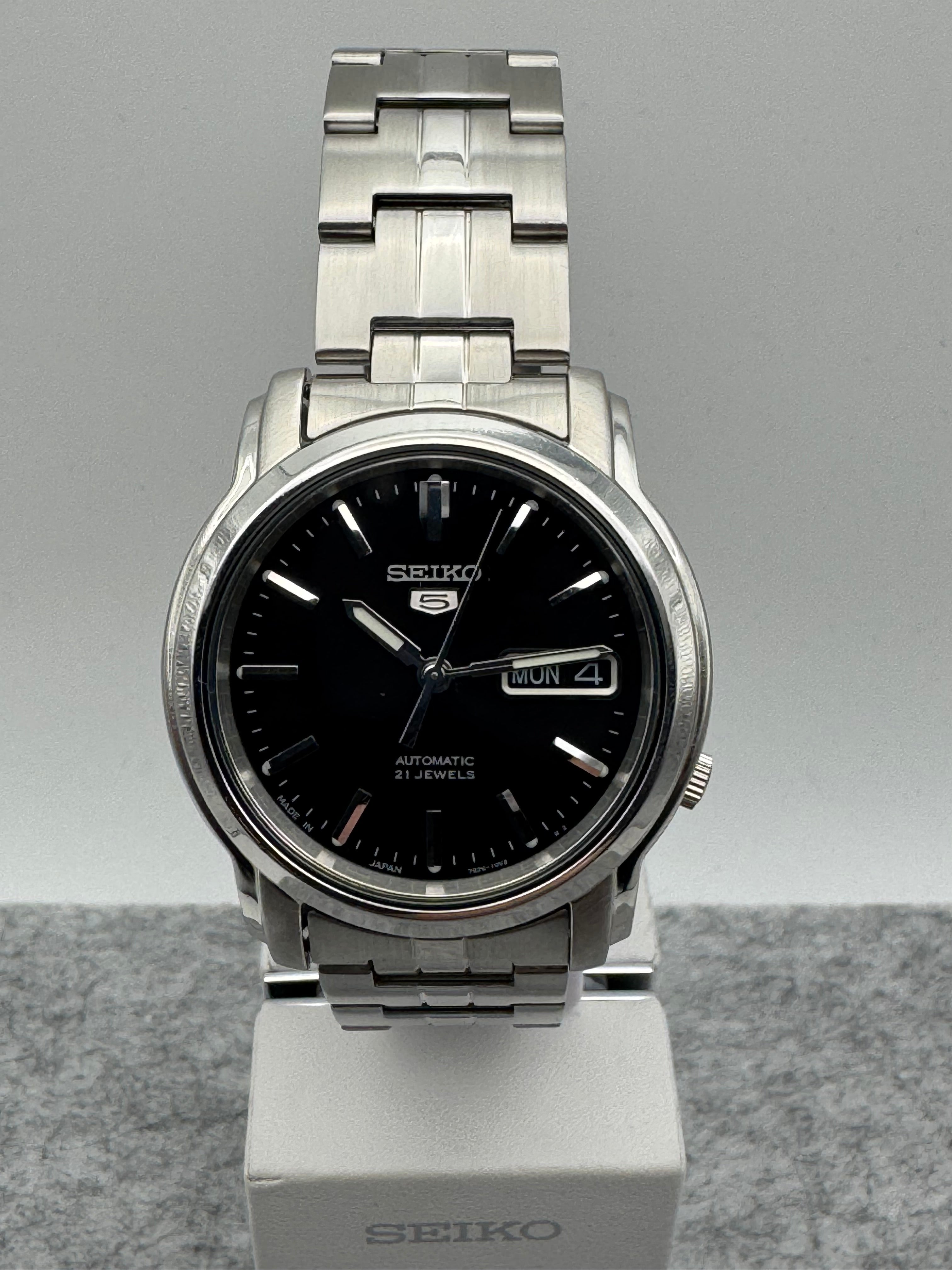 Seiko 5 Automatic (Ref. 7S26-10V2) – Black Dial (October 2011