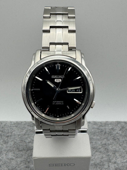 Seiko 5 Automatic (Ref. 7S26-10V2) – Black Dial (October 2011)