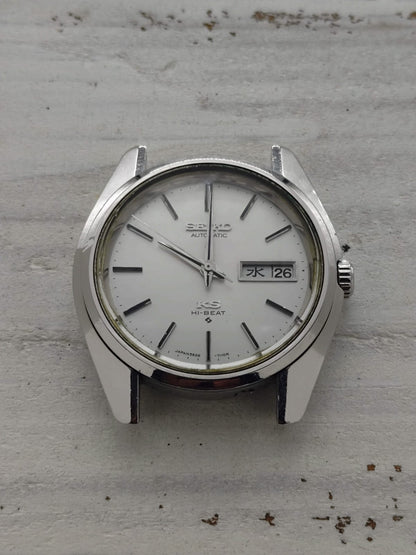King Seiko Hi-Beat 5626-7000 – Calibre 5626A, Suwa Seikosha – Acier inoxydable, couronne signée KS – Juin 1970 – fraîchement révisée