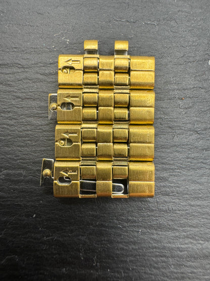 CITIZEN - Replacement Bracelet Link Gold Plated - Ref. TOM55-0157 YP - SINGLE LINK (1 piece) - like new (NOS)