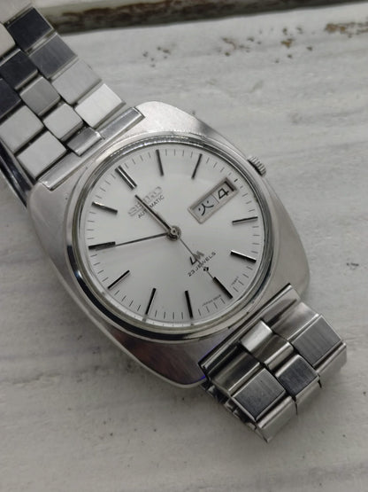 Seiko Lord Matic 5606-7130 – Dez. 1969 – Day-Date, Original-Stahlband, revidiert