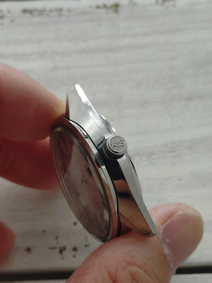 King Seiko Special 5256-8010 – Caliber 5256A, Daini Seikosha – the last King Seiko – service anniversary watch of Nagoya Neji Seisakusho, March 1975 – freshly serviced