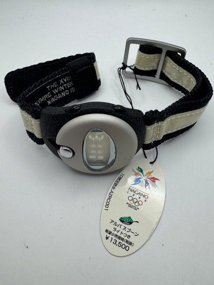 Seiko ALBA „Spoon“ Nagano 1998 Olympic Model – JDM Full Set inkl. Original Olympia-Pin (Ref. W626-4010, Oktober 1997)