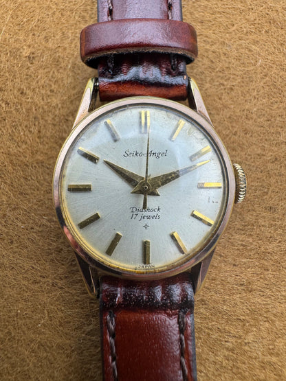 Seiko Angel – Diashock 17 Jewels – Handaufzug Damenarmbanduhr (September 1962)