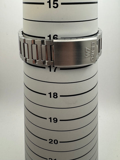 Seiko LM / Lord Matic Ref. 5606-5170, blaues Zifferblatt, originales LM-Stahlband, Mai 1974
