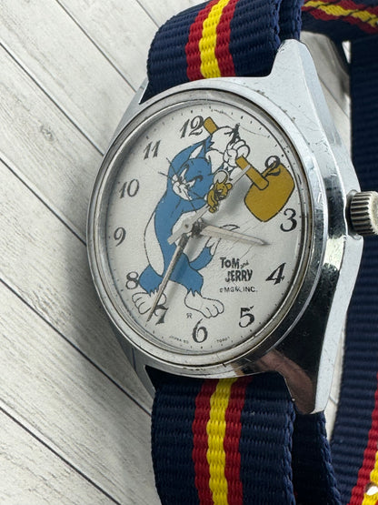 Seiko Tomony Tom & Jerry 5000-7000 – Handaufzug – 1970er Jahre – Comic-Klassiker aus Japan