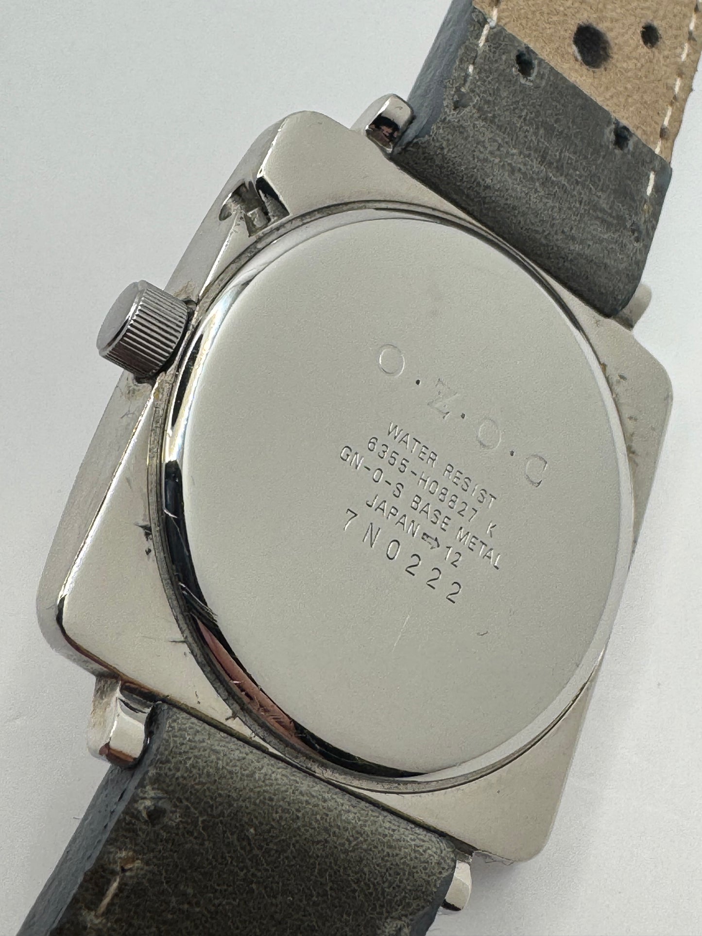 Citizen-gefertigtes Design-Objekt „OZOC" (Citizen Kaliber 6355) – Triple-Calendar-Quarzuhr – seltenes JDM-Sammlerstück von November 1997