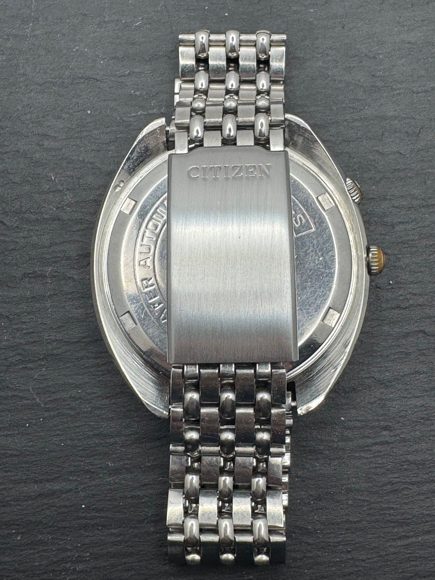 Citizen King Rotor Automatic 23 Jewels – Ref. 4-640055TA – Cal. 6400 – Juni 1969 JDM-Modell, in Japan revidiert