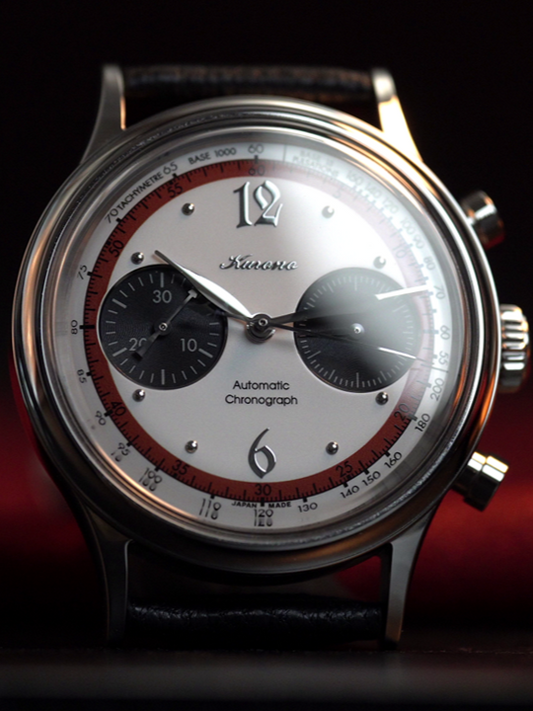 Kurono Tokyo Chronograph P1- Shanghai Special Edition - 38mm - Gebraucht, Top Zustand