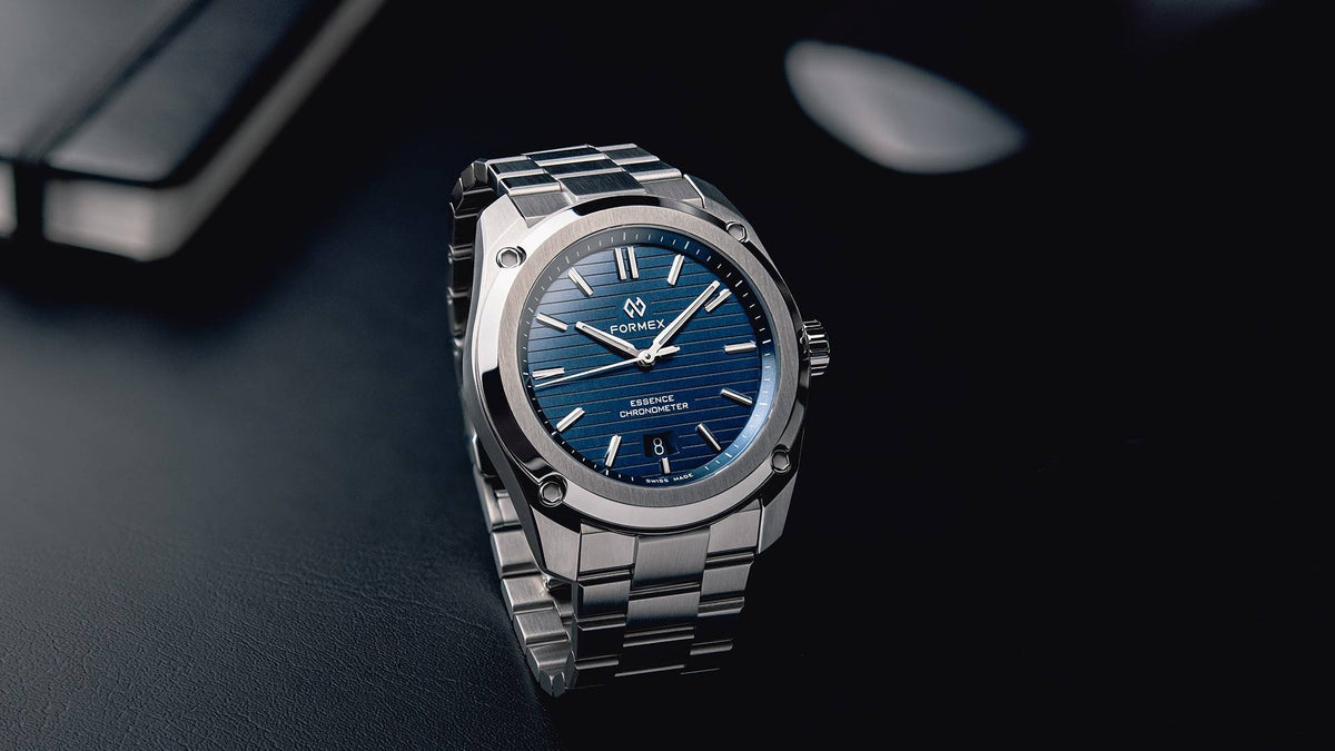 Formex Essence 41 Chronomètre automatique "Bleu" 41mm bracelet en acier