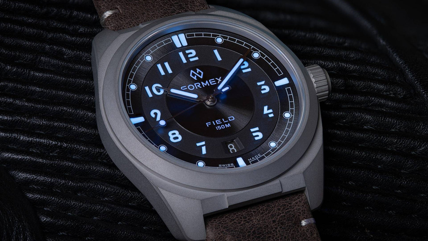 Formex Field Automatik "Basalt Grau" 40mm