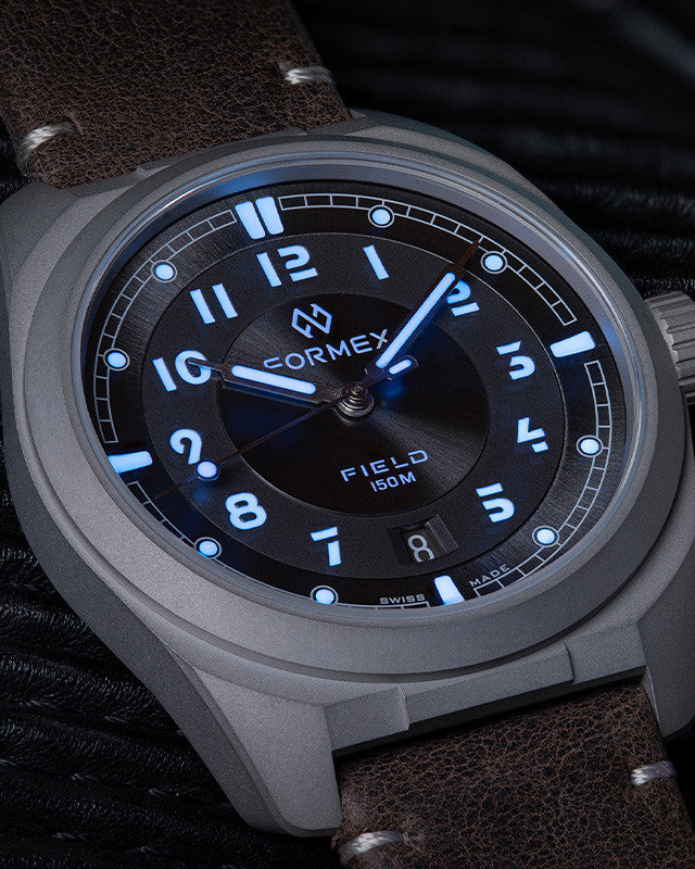 Formex Field Automatik "Basalt Grau" 40mm