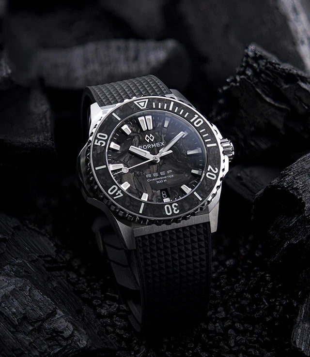 Formex REEF 39,5mm Automatik COSC 300M "Forged Carbon"