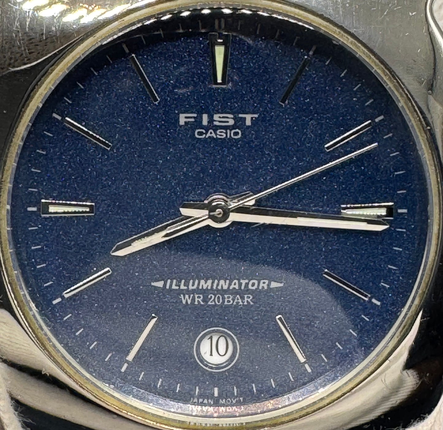 Rarität: Casio FIST MD-784 – „Galaxy Blue Dial“ High-Performance Sports Watch (Japan, ca. 1999)