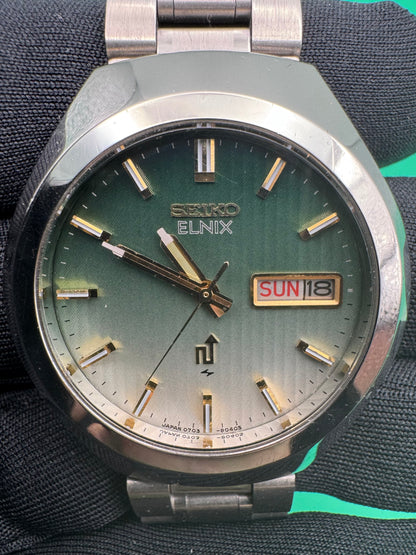 Seiko Elnix 0703-8040 – Electro-Mechanical Vintage (Japan, November 1975)