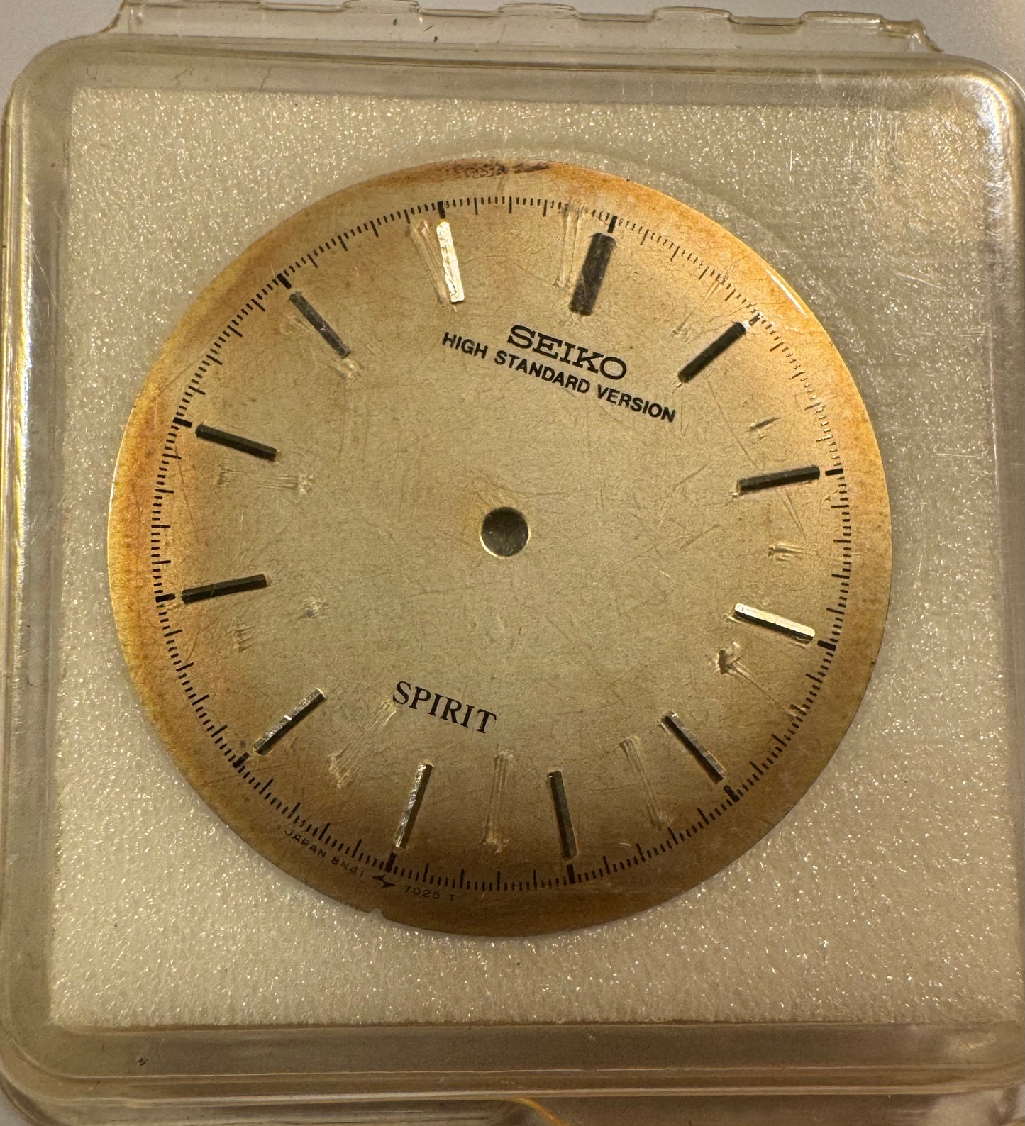 Seiko Original Dial 8N41-7020 (XS19) – “SPIRIT / High Standard Version”