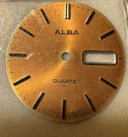 ALBA Original Dial Y504-8010 (Quartz) – NOS
