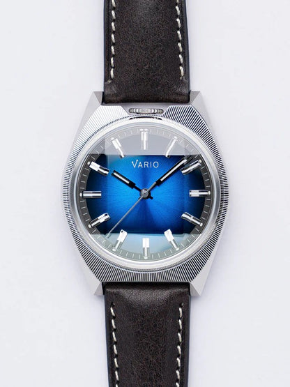 Vario Futurist Watch – Sunburst Blue Fume