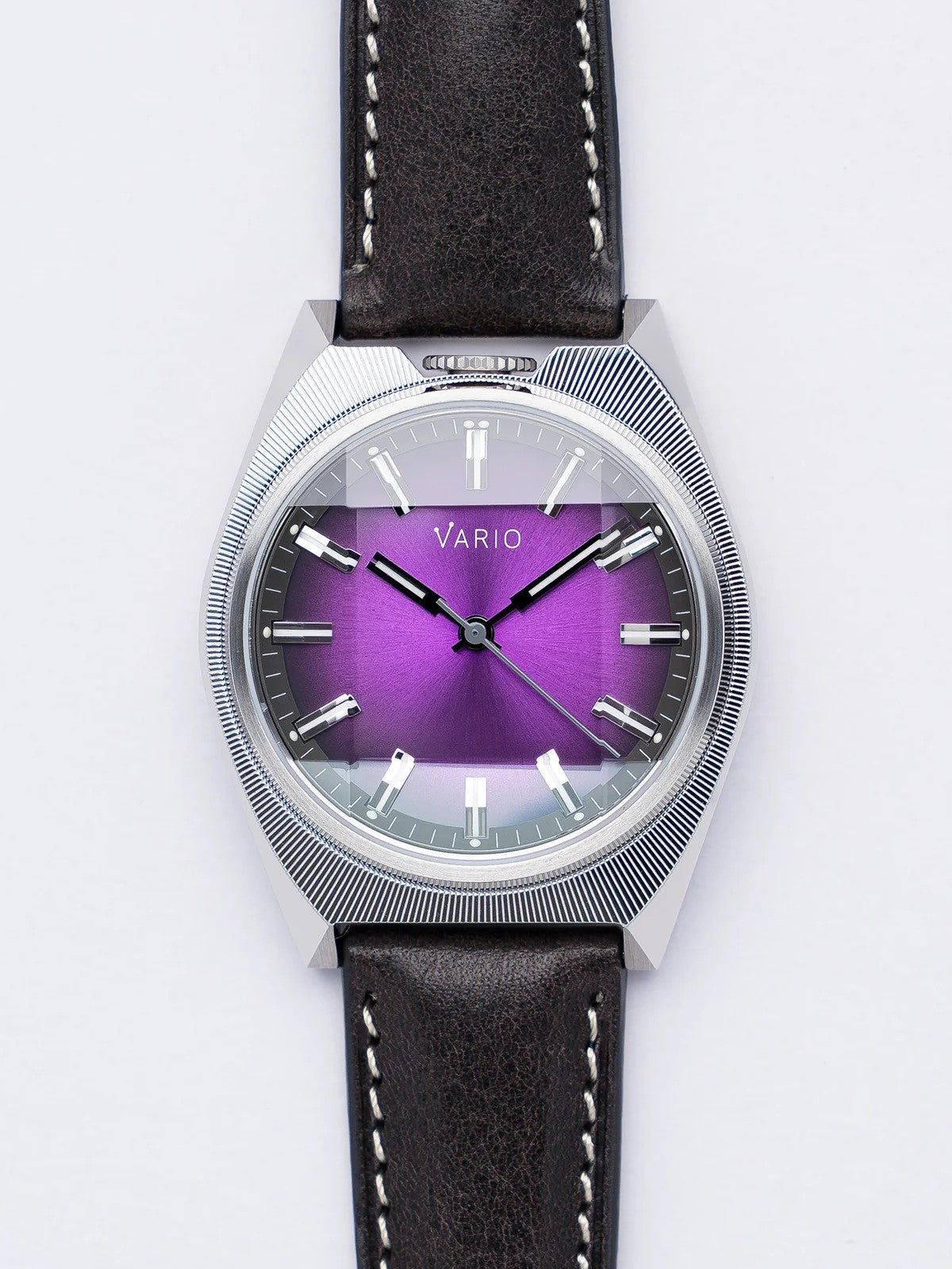 Vario Futurist Watch – Sunburst Purple Fume