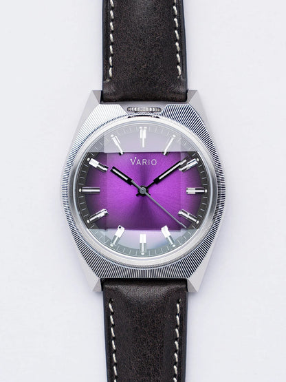 Vario Futurist Watch – Sunburst Purple Fume