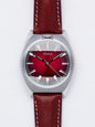 Vario Futurist Watch – Sunburst Red Fumé