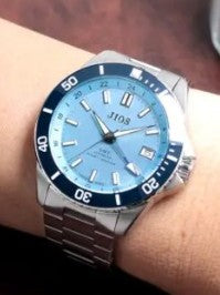 JIOS GMT Diver's 104 Lake Biwa Blue