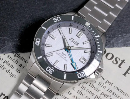JIOS GMT Diver's 104 Biwako Haze / Nebel