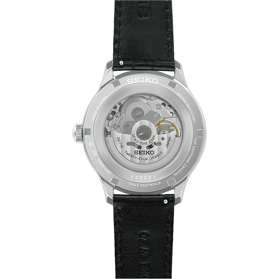 Seiko Presage HCB008J1 – Japanese Garden Open Heart, Schwarz