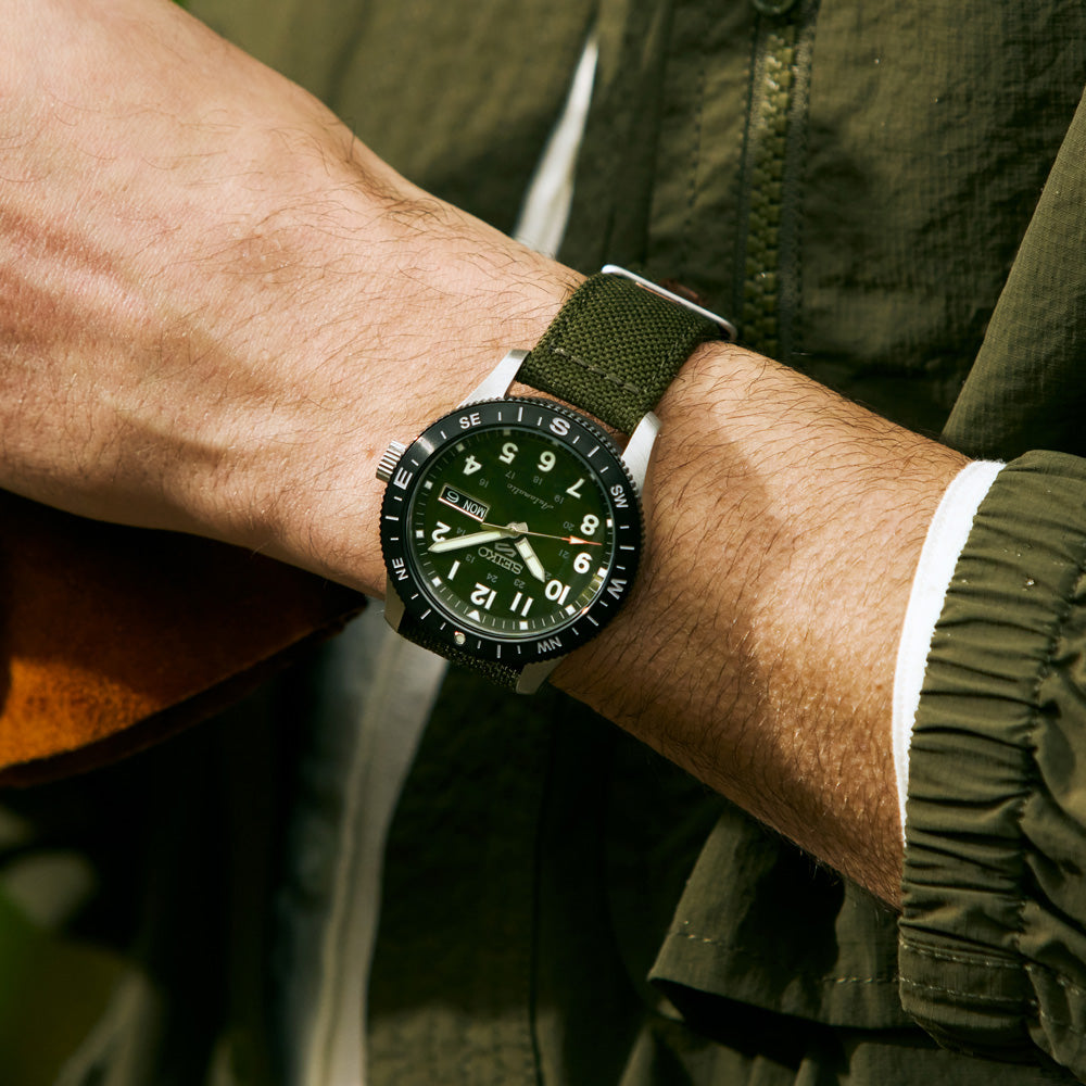 Seiko 5 Sports Field HDB008K1 Khaki – Automatik – 41 mm