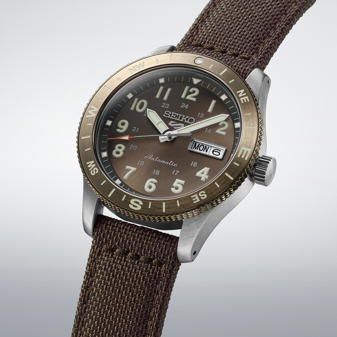 Seiko 5 Sports Field HDB009K1 Braun – Automatik – 41 mm