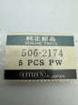 Citizen NOS Krone 506-2174, vergoldet – Citizen 7120B (4-040xxx / 4-71xxxx / 4-75xxxx u. a.) – 1 Stück