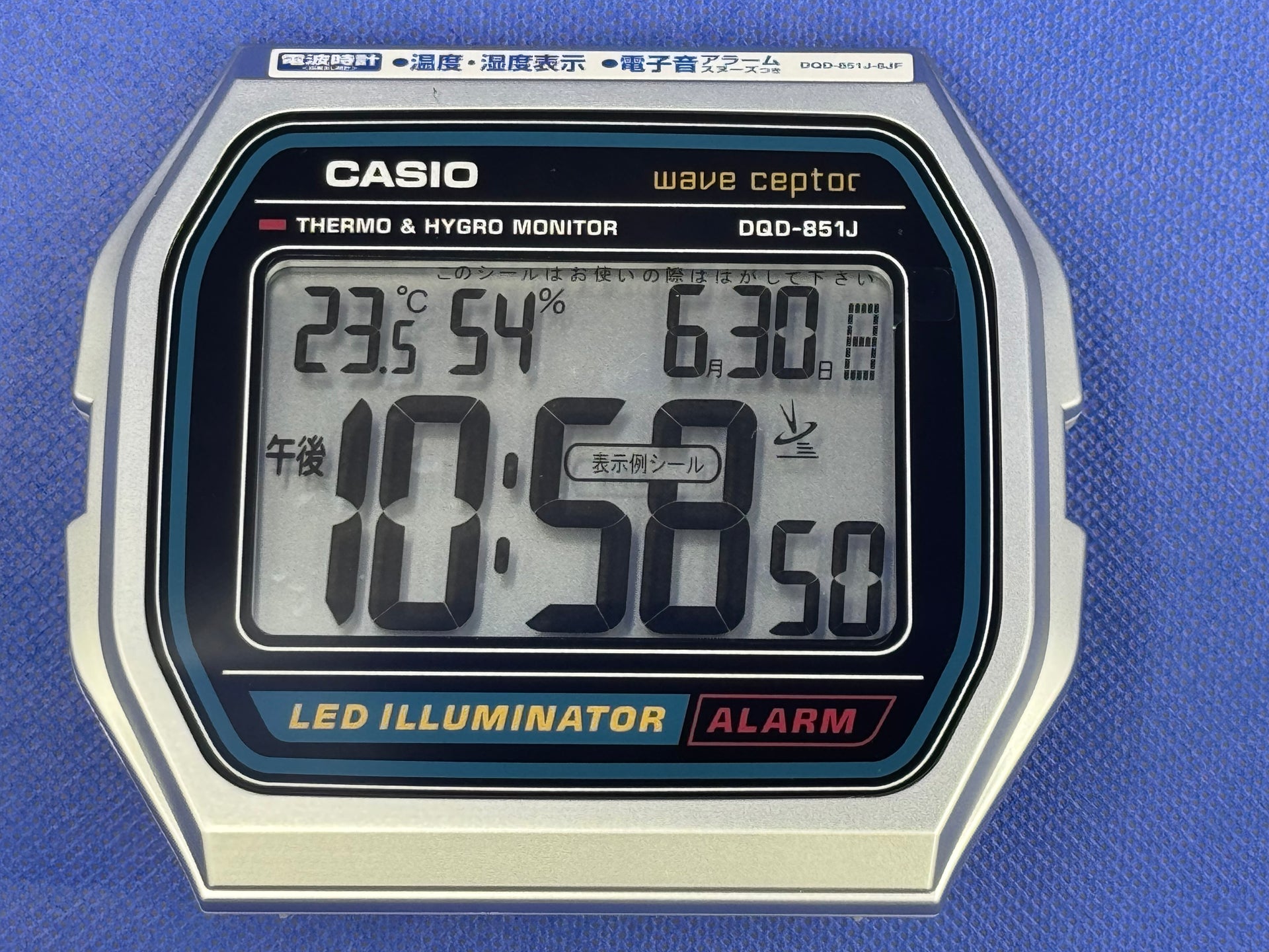 Casio Wave Ceptor DQD-851J-8JF – Digital radio-controlled desk