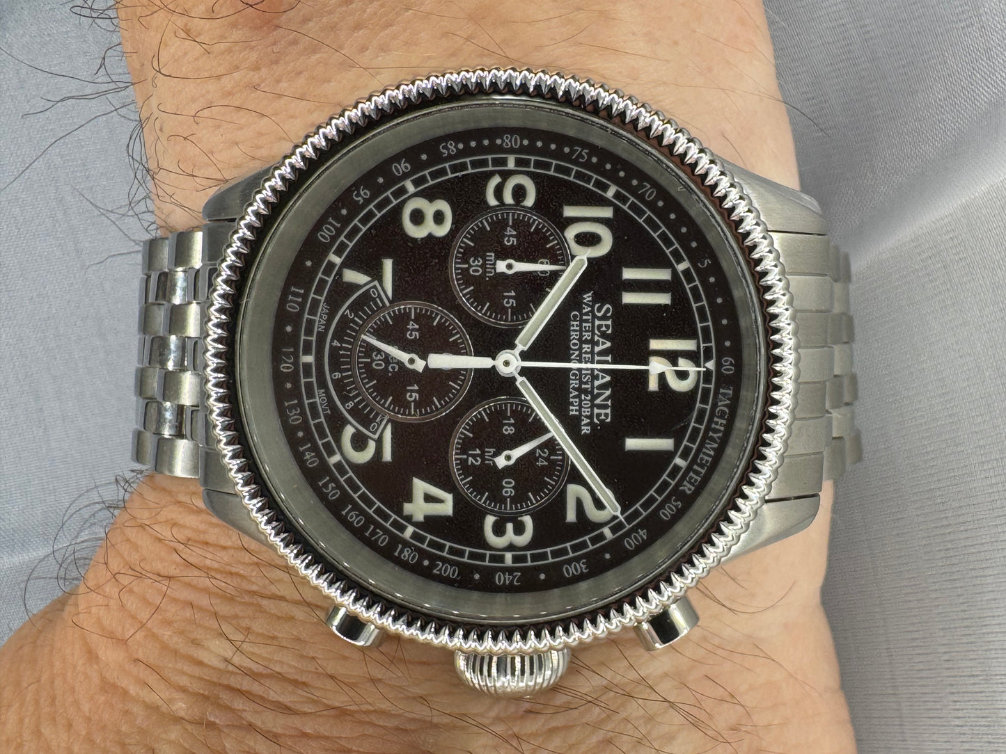 Sealane OS-22 Chronograph – (Chronographenfunktion defekt) High Performance Japan Chronograph