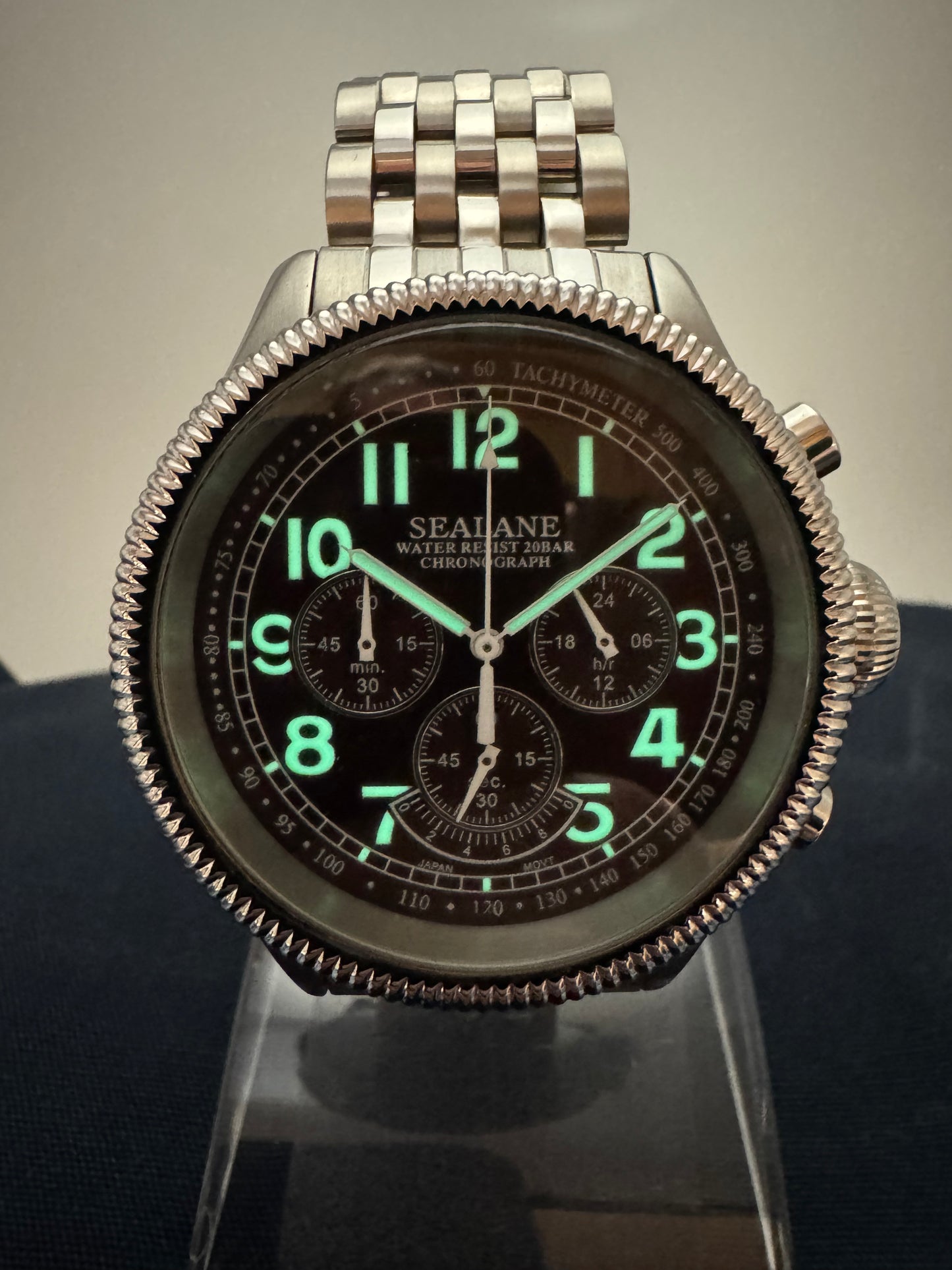 Sealane OS-22 Chronograph – (Chronographenfunktion defekt) High Performance Japan Chronograph
