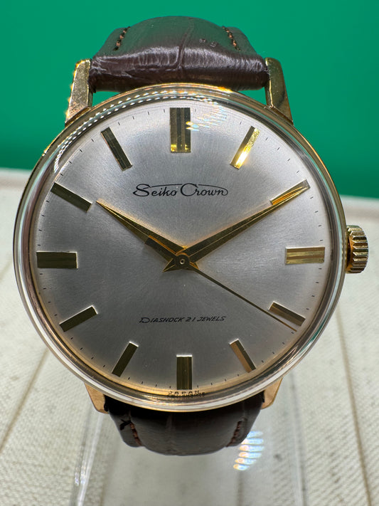 Seiko Crown Diashock 21 Jewels – der Grand Seiko Vorgänger (Japan, ca. 1962)