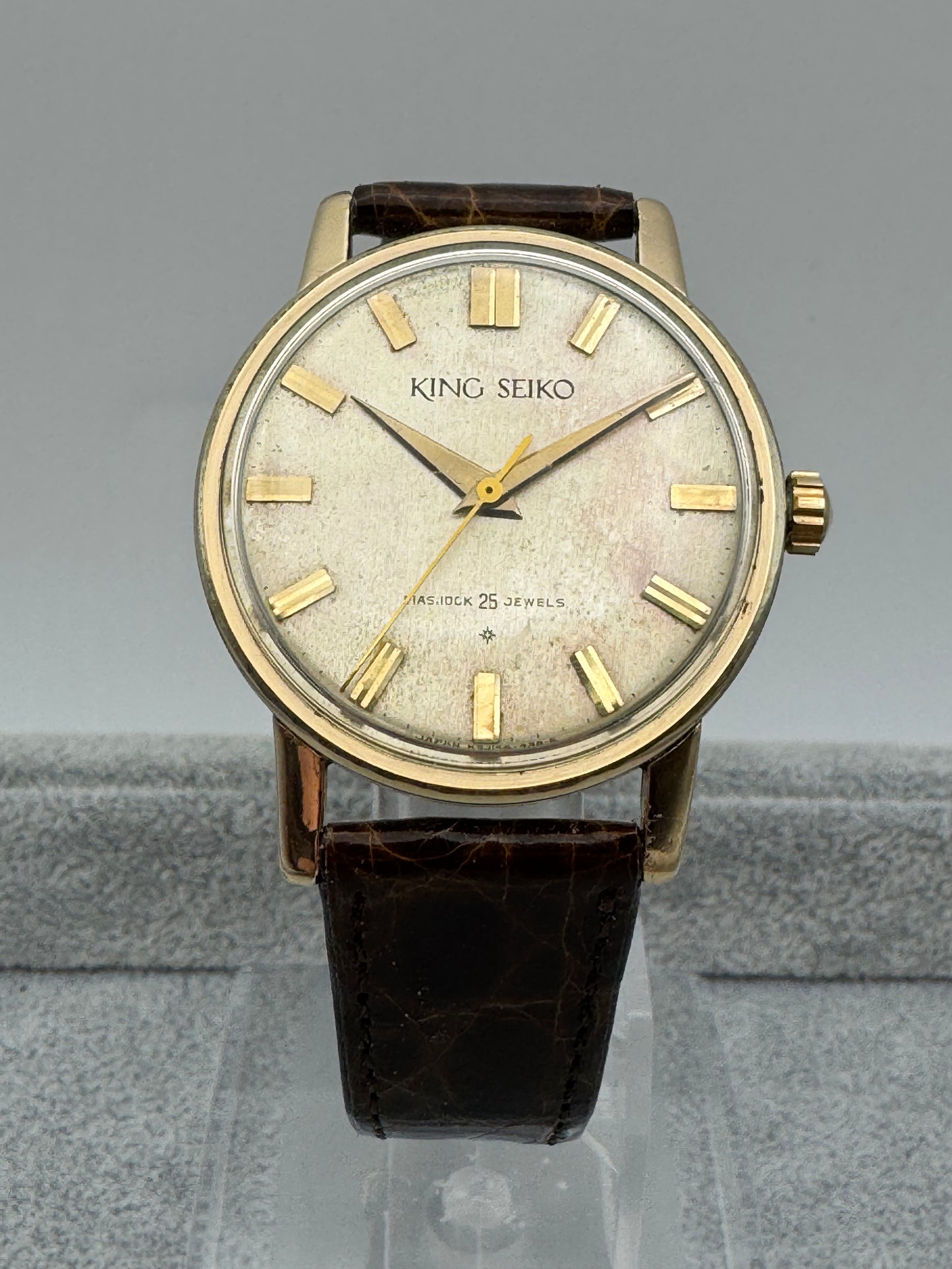 King Seiko 1st 15034 – Early High-Grade Mechanical (Japan, ca. 1963)