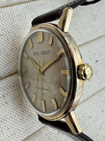 King Seiko 1st 15034 – Early High-Grade Mechanical (Japan, ca. 1963)